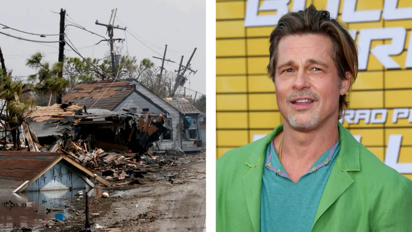 Scandal monstru cu Brad Pitt: casele pe care le-a construit pentru victimele uraganului Katrina au început să se dezintegreze! Suma uriașă pe care o plătește acum actorul ca despăgubire