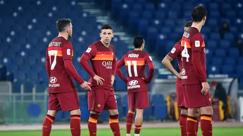 AS Roma, greșeală impardonabilă! Stafful tehnic a efectuat 6 schimbări în loc de 5 și a pierdut meciul și la „masa verde”. Pe gazon, fusese învinsă oricum de Spezia