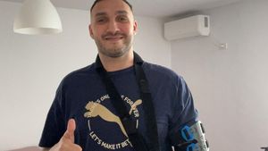Ionuț Iancu, componentul echipei Dinamo, este în al nouălea cer: „Cred că va fi portar de handbal"