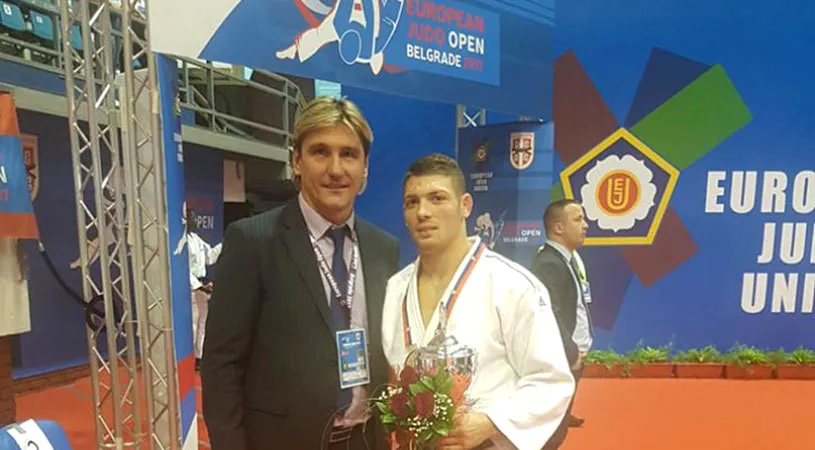 Medalii de aur la Open-ul de Judo din Belgrad! Marcel Cercea și Alexandra Pop au urcat pe cea mai înaltă treaptă a podiumului