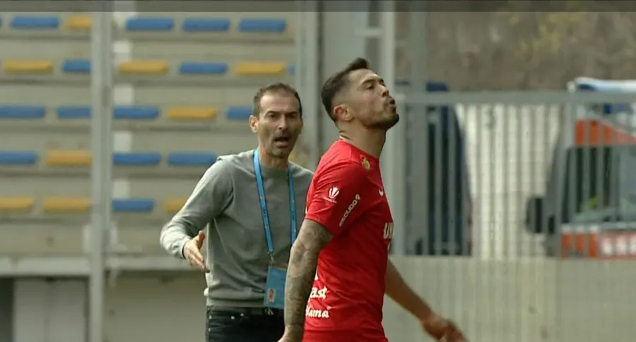 Gabi Iancu, eliminat după ce a înjurat un suporter în timpul partidei Chindia Târgoviște - FC Hermannstadt. Sursa foto: Captura Orange Sport