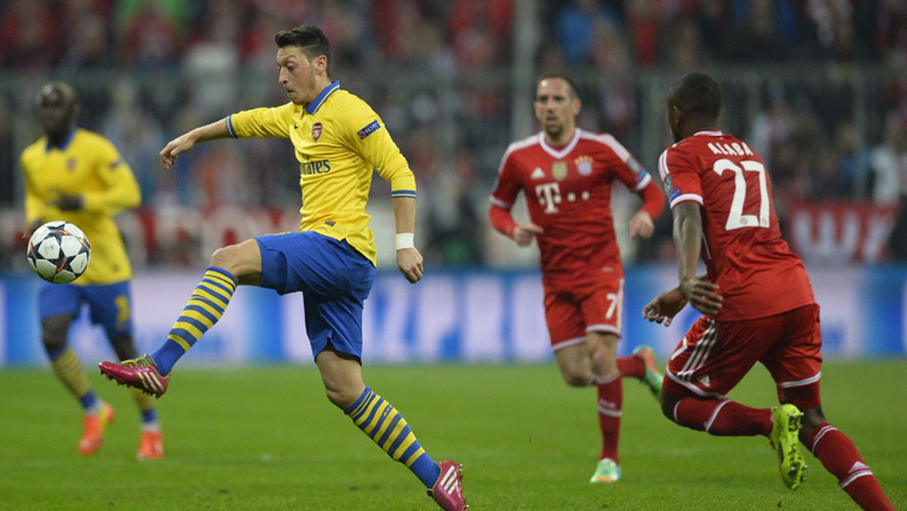 Arsenal, "adio" titlu? Ozil s-a accidentat cu Bayern și va lipsi în cele mai tari dispute din Premier League