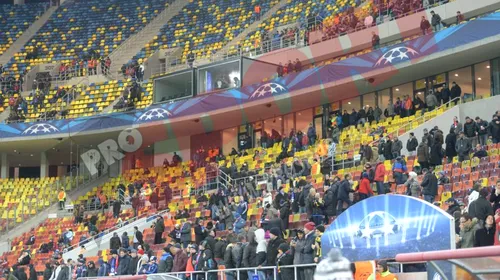 Steaua vinde online bilete numai la inelul 1 al Arenei Naționale pentru partida cu Dinamo Kiev