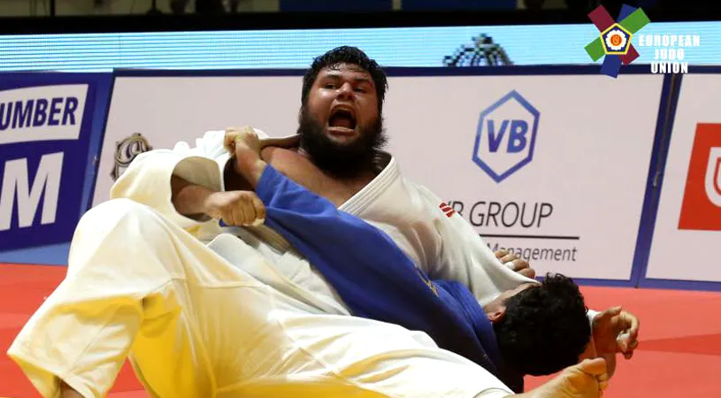 Calvarul a luat sfârșit! Judoka Vlăduț Simionescu a revenit spectaculos după doi ani de absență, cu trei medalii la turnee internaționale. De ce îi dedică internaționalului Gicu Grozav aurul de la Openul European de la Belgrad