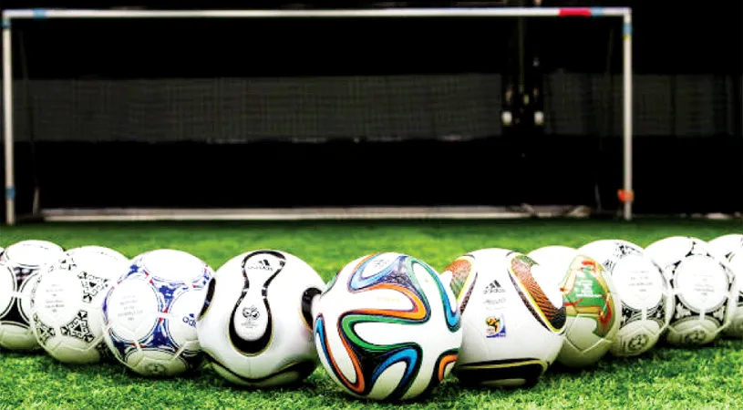 Afacerea mingilor oficiale ale Mondialelor de fotbal, de la Telstar 1970 până la Brazuca 2014