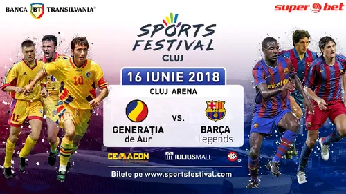 Cum au reacționat fanii când au aflat că la Meciul Legendelor, Generația de Aur - Barca Legends, nu au mai venit Ronaldinho și Ronald De Boer. Echipa stelară pe care o vor prezenta tricolorii. Se vrea a fi un UNTOLD în sport