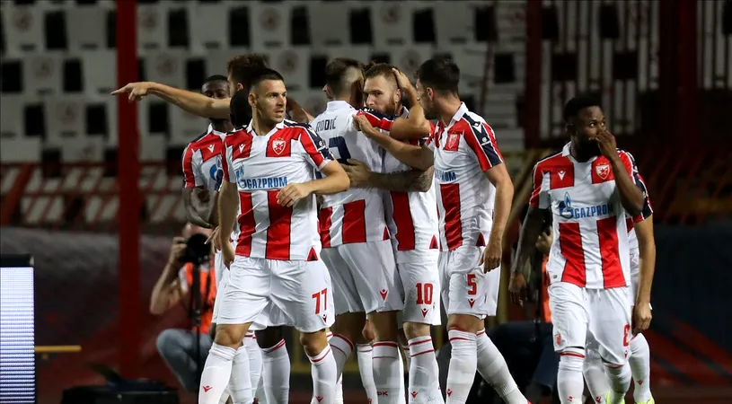 Steaua Roșie Belgrad - CFR Cluj 4-0. Înfrângere usturătoare a campioanei României la Belgrad! Jucătorii lui Marius Șumudică sunt ca și eliminați din Europa League