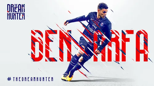 Start la transferuri. Paris Saint-Germain l-a transferat pe Hatem Ben Arfa