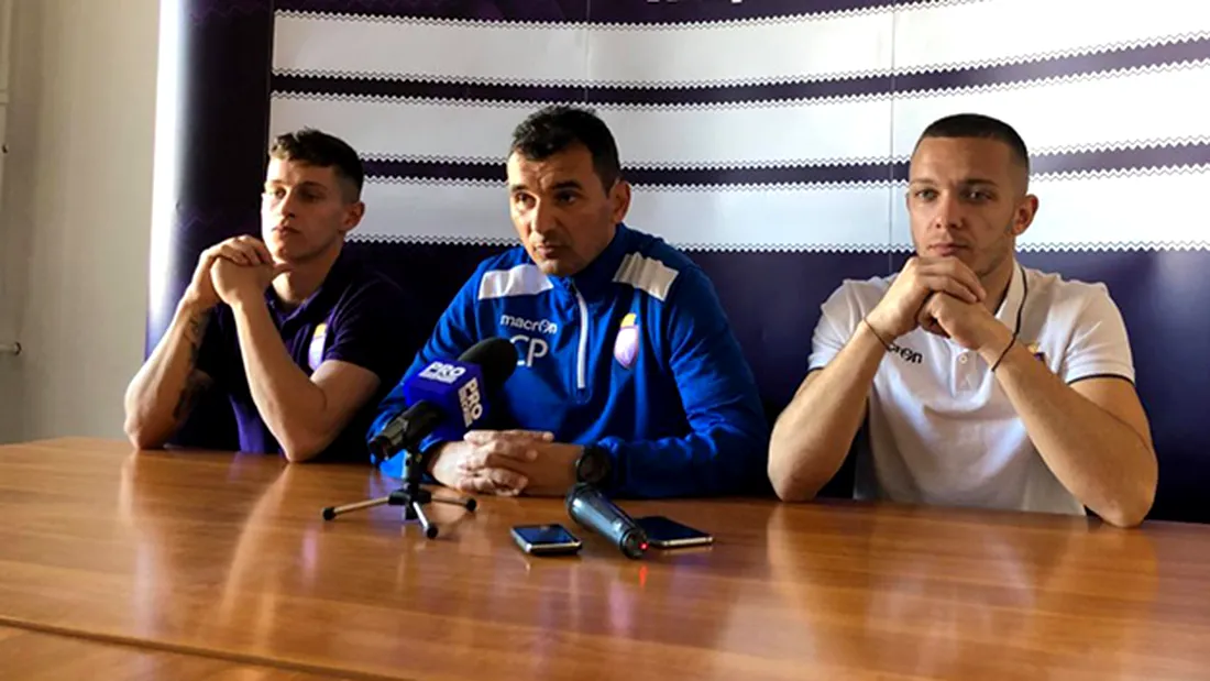 ASU Politehnica s-a despărțit de doi jucători.** Cosmin Petruescu, precaut înainte de meciul de la Balotești: 
