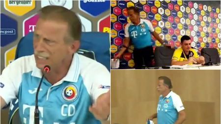 Întrebarea care l-a făcut pe Daum să-și piardă cumpătul! "Minciuni nebune! Uneori mă simt mai român decât voi!" VIDEO | Selecționerul a plecat nervos din conferință: "De ce să plec? Doar din cauza rezultatelor!?"