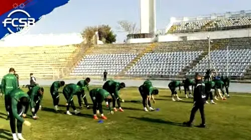 FCSB, antrenament pe un stadion de legendă înaintea restanței cu Farul Constanța! Unde s-au pregătit elevii lui Edi Iordănescu | VIDEO