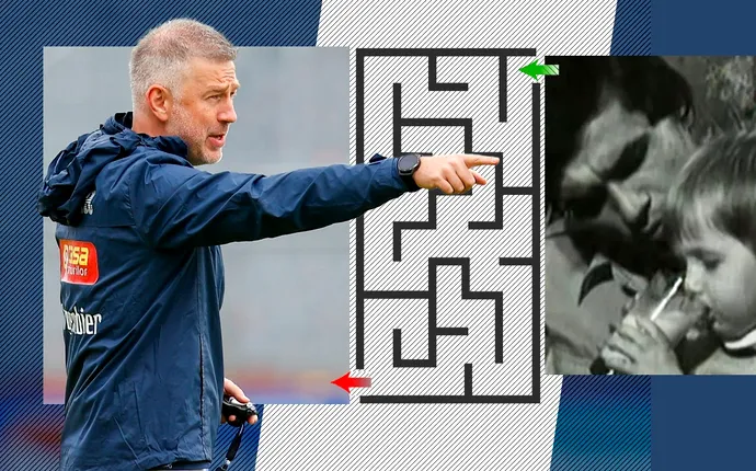 Edi Iordănescu împlinește azi 46 de ani! Descoperă cele 10 imagini simbol cu fiul Generalului în labirintul său. Chipurile selecționerului, într-un album de colecție! EXCLUSIV