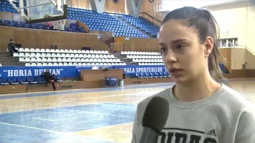 VIDEO INTERVIU cu Sorina Târcă, fata celebrei Mariana Târcă. Are 17 ani și a fost convocată la naționala de senioare pentru Trofeul Carpați! 