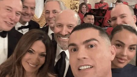 Selfie istoric pe care Cristiano Ronaldo şi l-a făcut la întâlnirea cu Donald Trump de la Casa Albă. Au apărut primele imagini