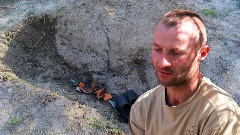 Povestea ucraineanului care a supraviețuit după ce a fost împușcat în față și îngropat de viu de soldații ruși. Bărbatul a reușit să iasă din mormânt. Mă gândeam că eu sunt următorul