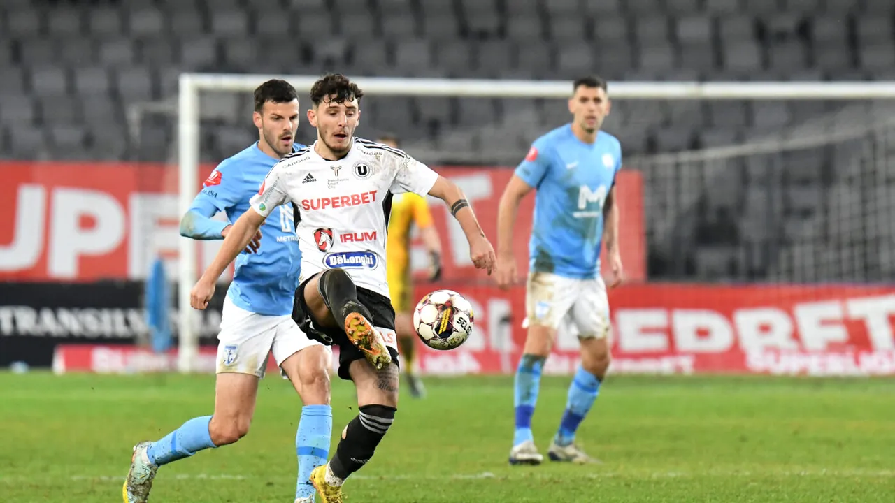 U Cluj - FC Voluntari 2-3, în etapa a 6-a din play-out-ul Superligii. Oaspeții au răsturnat spectaculos scorul pe final! Dubla lui Daniel Florea a decis soarta meciului