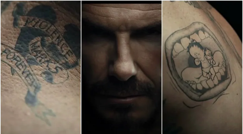 VIDEO | Tatuajele lui Beckham prind viață într-o clip memorabil lansat de UNICEF! 