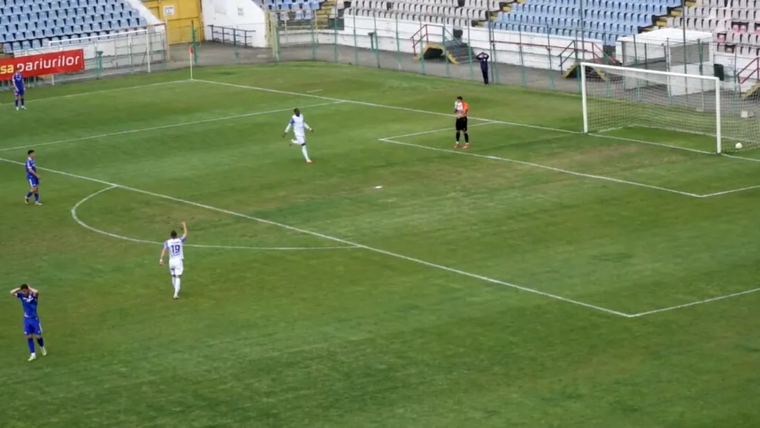 VIDEO | Ca Bănel Nicoliță pe ”Bernabeu!” Tontogol în Liga 2, dar cu actorul principal în rolul portarului