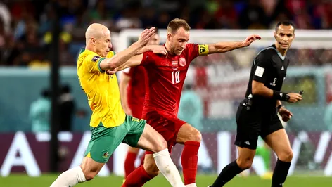 Australia-Danemarca 1-0, în Grupa D de la Campionatul Mondial din Qatar. Echipa de la Antipozi se califică în optimile competiției!