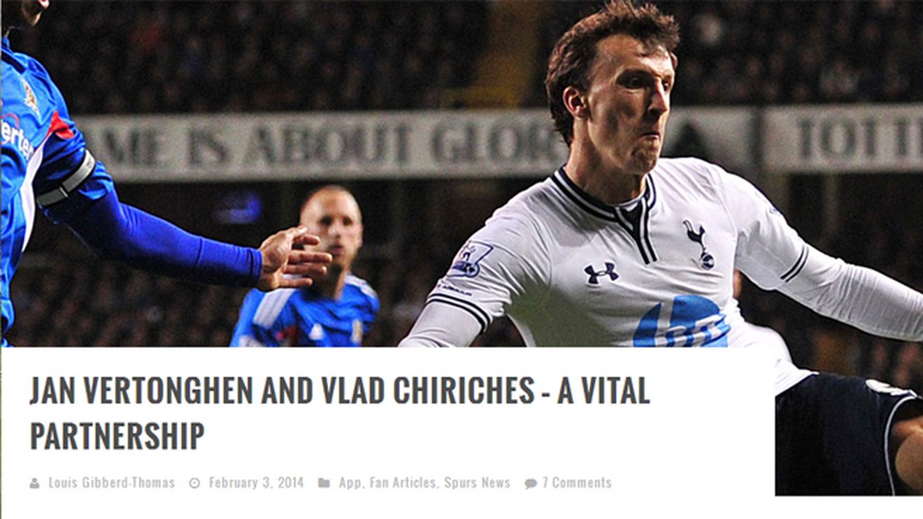Chiricheș și Vertonghen, viitorul lui Tottenham în opinia fanilor: "După modelele Maldini - Baresi și Pique - Puyol, Spurs trebuie să construiască în jurul lor"