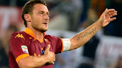 Fotbalul va fi mai sărac! Francesco Totti a anunțat momentul retragerii: „E ultimul tricou al Romei pe care îl îmbrac!”