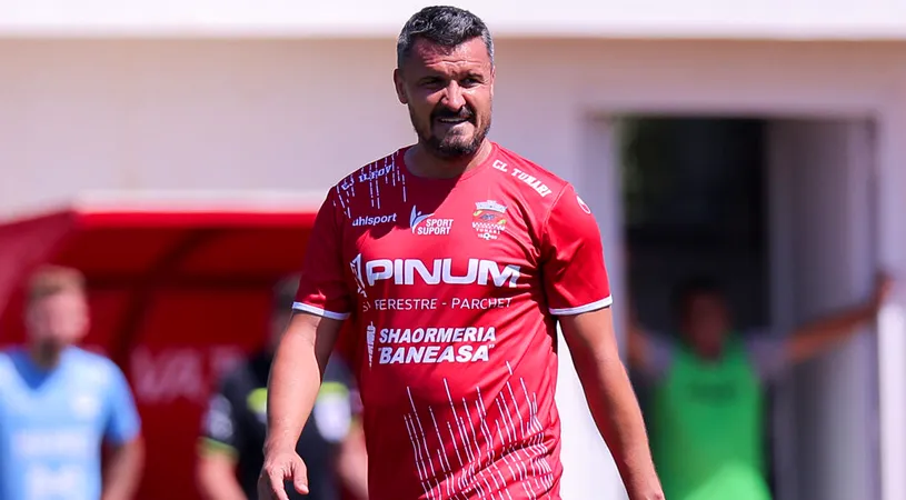 VIDEO | Constantin Budescu, gol decisiv la debutul pentru CS Tunari! Kilogramele în plus nu l-au împiedicat pe mijlocaș să se remarce