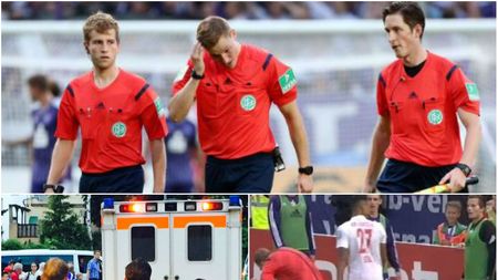VIDEO | "Bricheta" a lovit și în Germania. Meciul dintre Osnabruck și Leipzig, oprit, după ce arbitrul a fost lovit în cap. Ce s-a decis