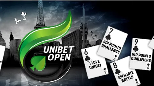 (P) 10 promoții pentru câștigarea unuia din cele 77 de locuri la Unibet Open Praga!