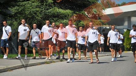 FOTO** Medieșenii s-au relaxat în parc înaintea partidei cu Austria Viena! Pleșca: "Nu mai vreau să fiu erou"