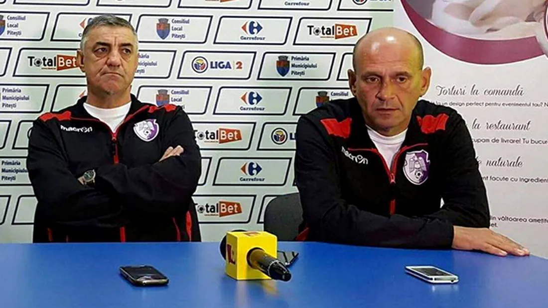 Conducerea FC Argeș a luat o decizie în privința băncii tehnice!** Ce se întâmplă cu interimarii Augustin Eduard și Paul Ciobanu