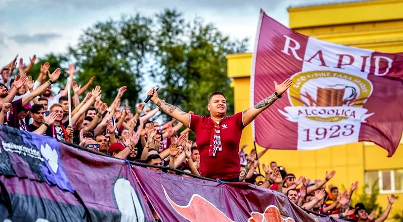 Play-off-ul de promovare, momentul perfect ca jucătorii lui Dan Alexa să ”arate că sunt demni să poarte tricoul Rapidului”. ”Bocciu”: ”Va fi foarte greu, ei fiind învățați cu atmosfera creată de noi, dar sunt convins că vor reuși.” Liderul galeriei vorbește despre vizita la stadion și denumirea pe care ar putea-o lua noua arenă din Giulești