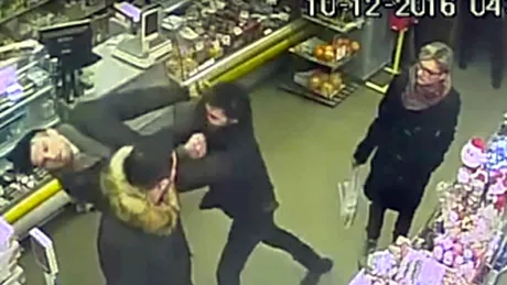 VIDEO | Fost portar din Liga 2, bătut crunt într-un supermarket din Sibiu.** Mesajul disperat al surorii acestuia