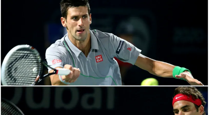 LIVE BLOG: Federer - Djokovic, finala turneului Indian Wells, de la 23:00