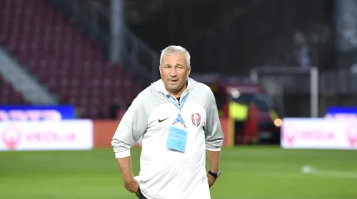 Dan Petrescu a revenit la obiceiurile vechi şi a făcut praf arbitrajul. A acuzat că decizii greşite la cartonaşul roşu şi la penalty, deşi deciziile au fost clare ca lumina zilei