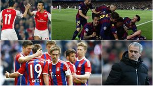  Liga Campionilor | Arsenal, aproape eliminată după 1-5 la Munchen. Echipa lui Mățel a pierdut în minutul 90, Mourinho a fost salvat de Willian. Toate rezultatele și clasamentele grupelor