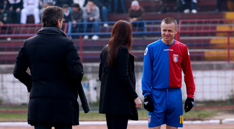 Gică Popescu și Sorana Cârstea** au dat lovitura de începere la Târgoviște!