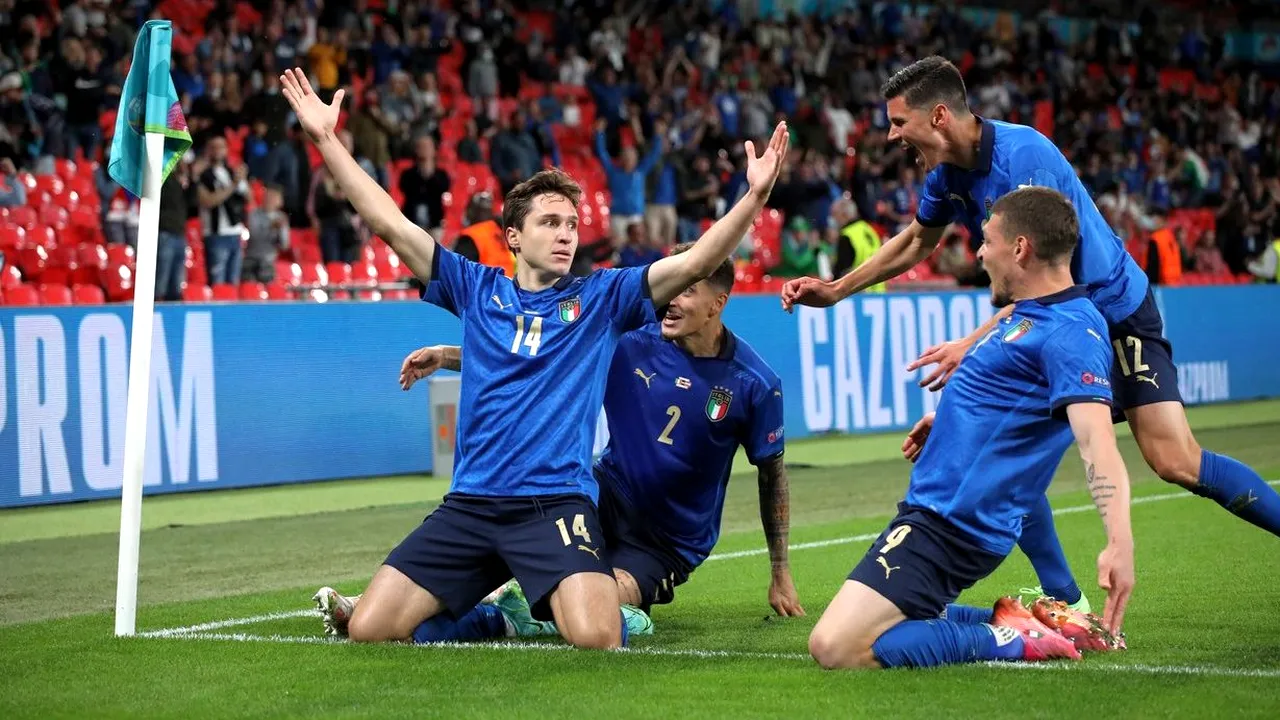 Italia - Austria 2-1, în optimile de finală ale EURO 2020 | Squadra Azzurra obține o calificare chinuită! Pe cine vor întâlni italienii în sferturi