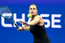 Devastatoare! Forța Arynei Sabalenka în forehand, peste cea a lui Novak Djokovic, Jannik Sinner şi Carlos Alcaraz, la US Open!