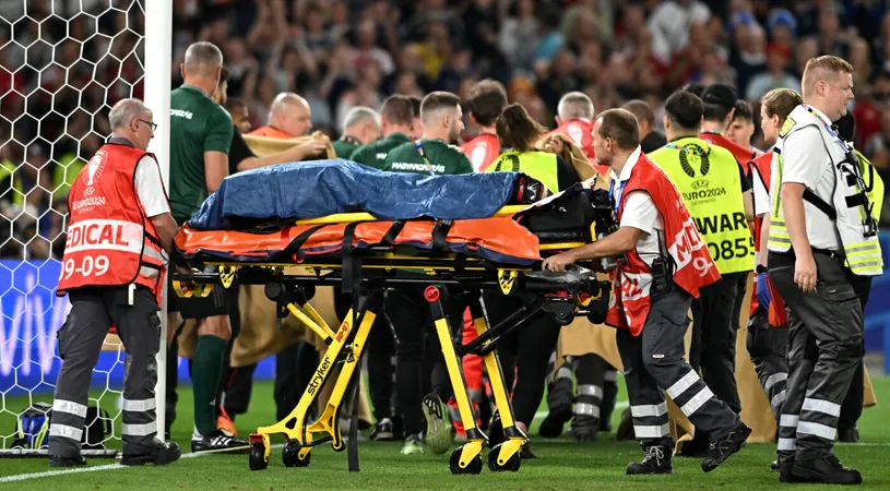 Prima reacție a presei maghiare după ce fotbalistul Varga a fost la un pas de moarte la EURO! „Personalul medical a fost destul de lent”