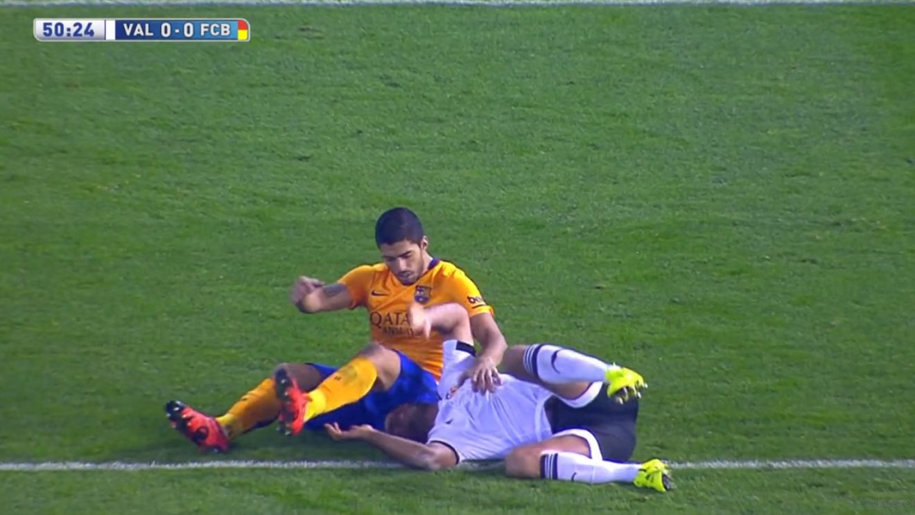 FOTO | Ivanovic, Chiellini, a urmat Abdennour. Suarez e din nou în centrul atenției după un gest nesportiv. Victima a postat totul pe Instagram