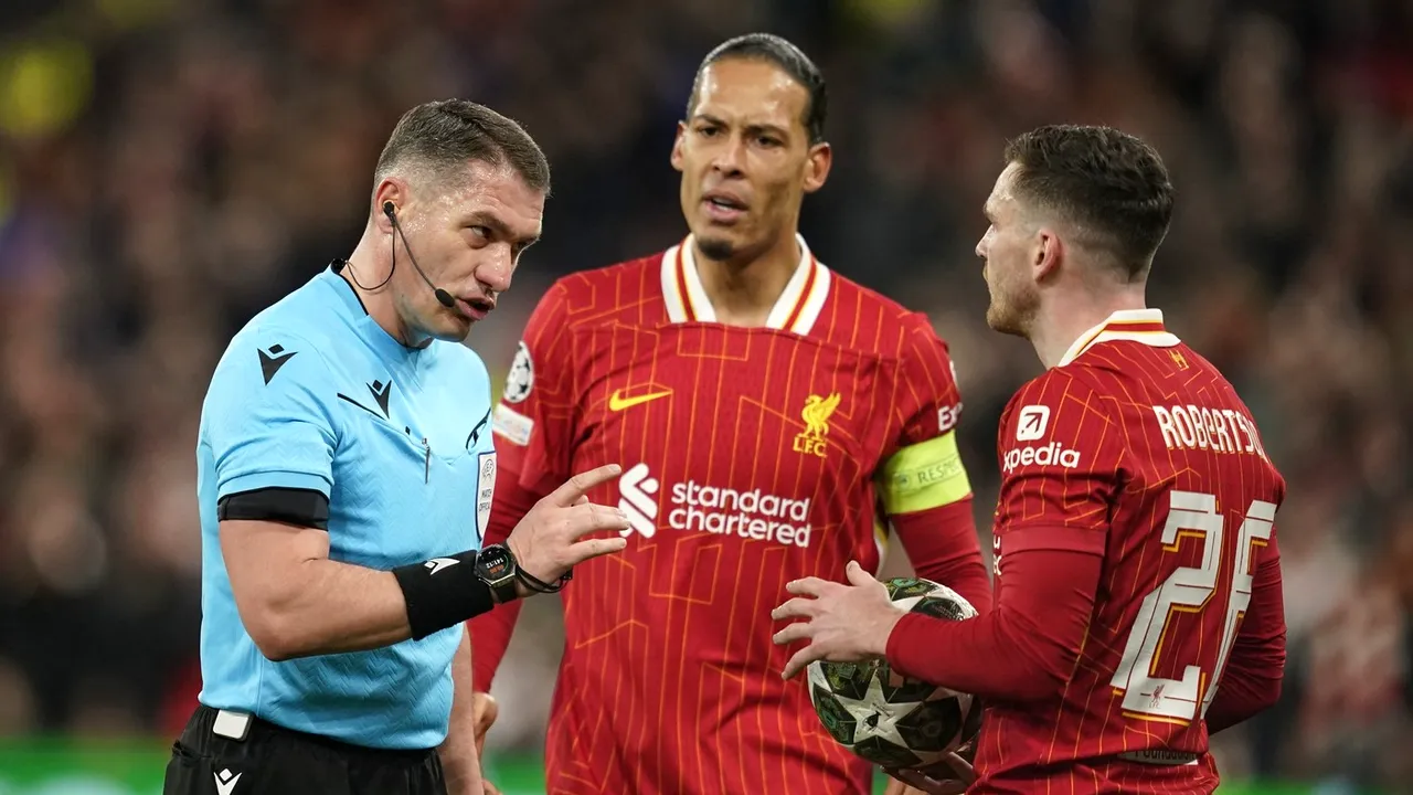 Istvan Kovacs, la un pas să își ruineze cariera în Champions League: faza controversată din Liverpool - PSG pentru care putea rata șansa de a primi finala