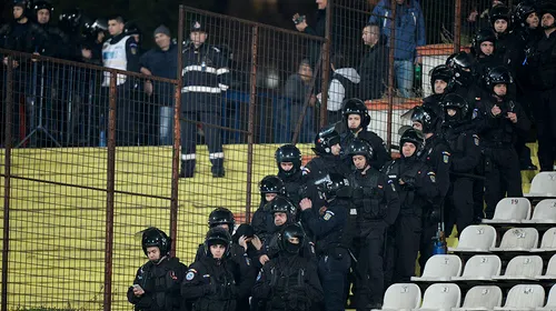 Nu toți jandarmii vor fi în Piața Victoriei. Măsurile de ordine publică la meciul Dinamo-Viitorul