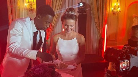 Ce le-a urat Simona Halep proaspeților căsătoriți Elina Svitolina și Gael Monfils! Francezul a făcut un show de zile mari la nuntă | VIDEO