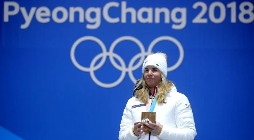 O sportivă din Cehia a scris istorie la Jocurile Olimpice de la PyeongChang cu două medalii de aur câștigate la două discipline diferite
