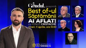 Gândul prezintă Best Of Ai aflat! Cu Ionuț Cristache - vineri, 11 aprilie, de la ora 15.00