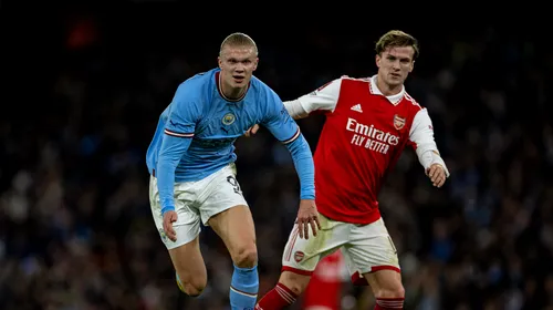 Manchester City – Arsenal, un meci cât titlul din Premier League