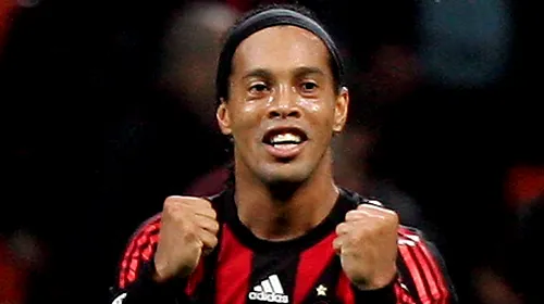 Ronaldinho: „Vreau să câștig Balonul de Aur și titlul cu AC Milan”
