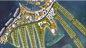 Proiect unic în lumea fotbalului: 5,5 miliarde pentru a construi de la zero o insulă exclusiv pentru fani! VIDEO Cum se pregătește Qatarul pentru Cupa Mondială