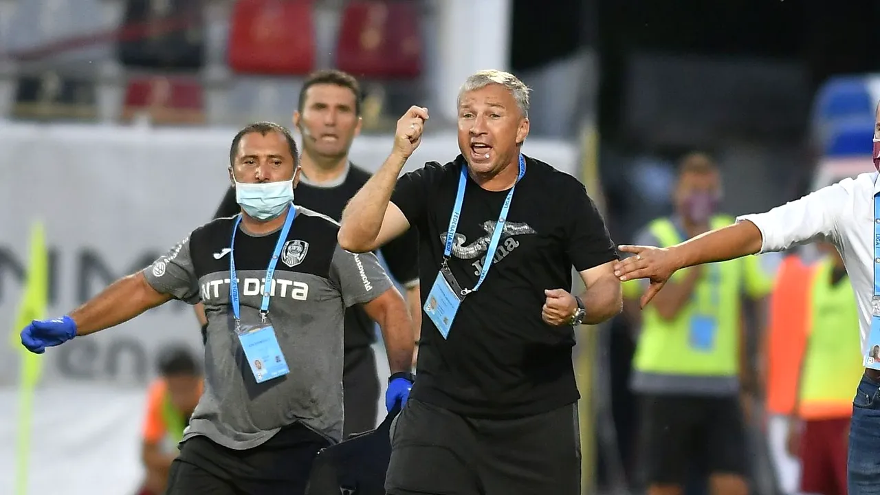 Dan Petrescu trimite „săgeți” în Bănie, înaintea meciului cu Universitatea Craiova: „Alții primesc câte două penalty-uri”