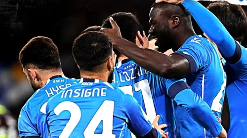 Știm deja semifinalele din Cupa Italiei la fotbal! Napoli este utima calificată în „careul de ași” după 4-2 cu revelația Spezia